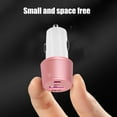 thumbnail image 6 of Fast Car Charger USB C,USB C Car Charger,Phone Car Charger,2-Port Cigarette Lighter Auto Charger Fast Charging Adapter with PD&QC3.0 Suitable For Charging All Electronic Devices(Pink), 6 of 8