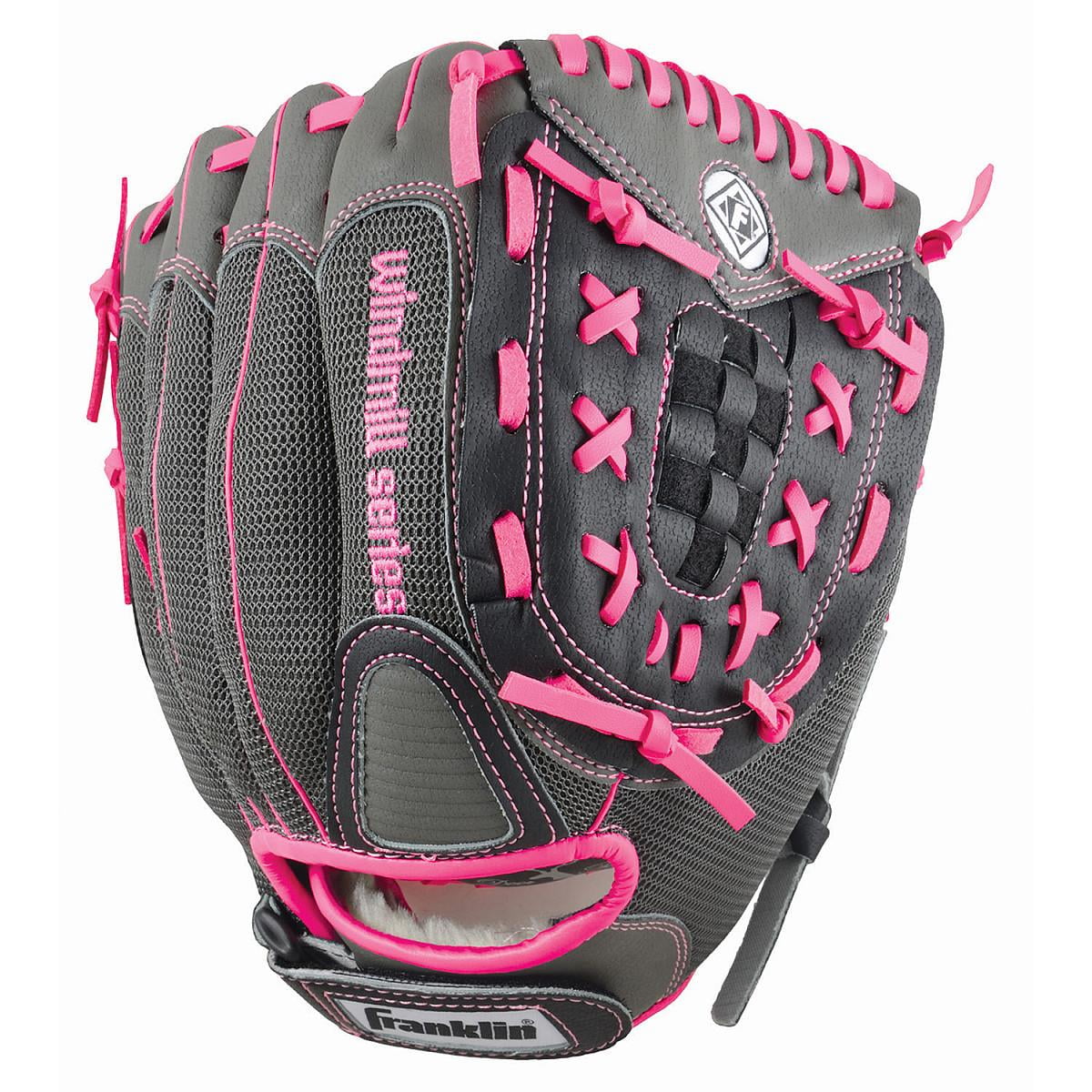 Rawlings Girls Fast Pitch Softball Glove Wfp115 11.5 Inch Black and Pink Hl1 for sale online 