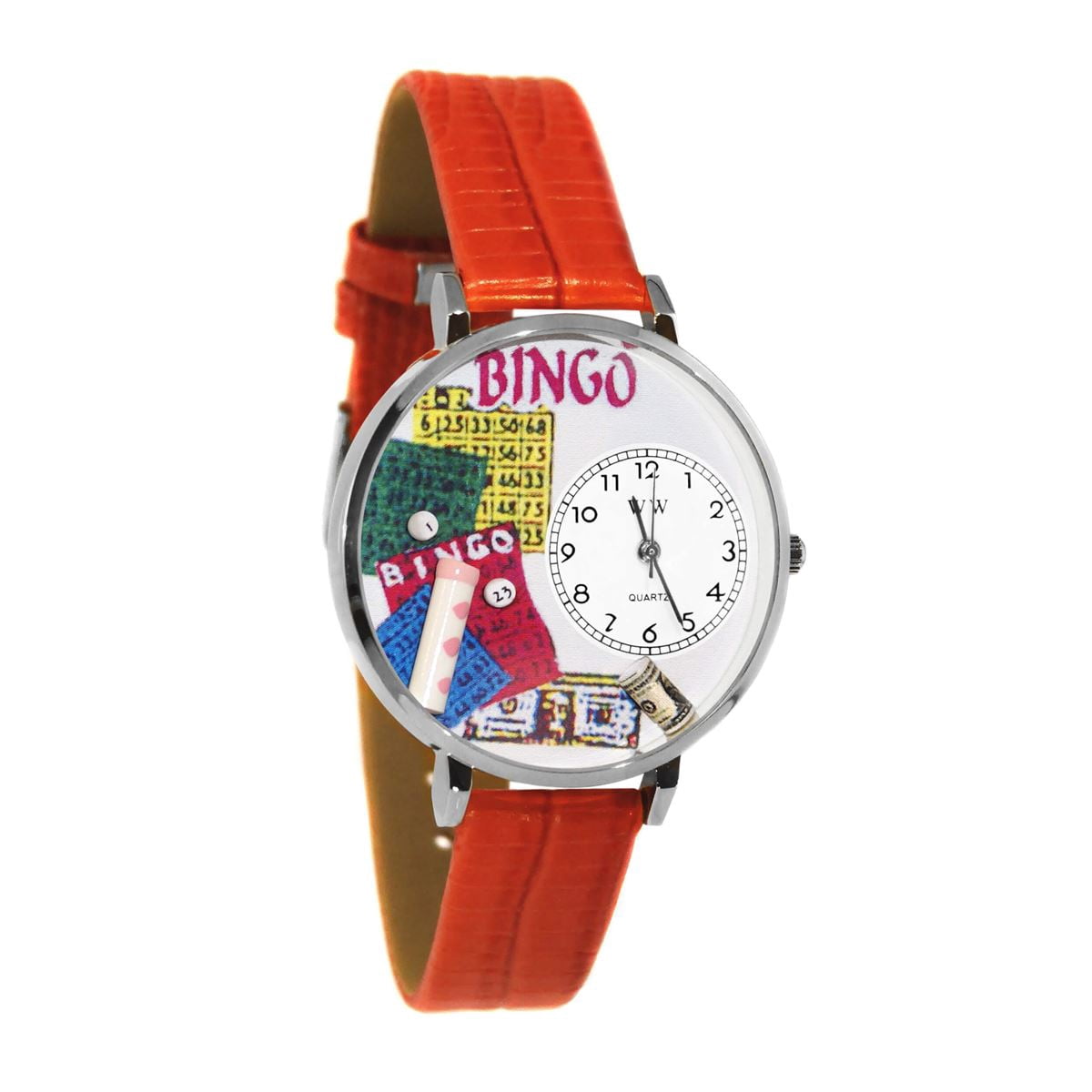 Bingo Watch in Silver (Large) - Walmart.com