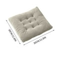 thumbnail image 3 of Meitianfacai Seat Cushion Chair Cushion Butt Cushion College Student Short Plush Thick Stool Teacher Stool Plush Stool Office Cushion, Gray, 3 of 5