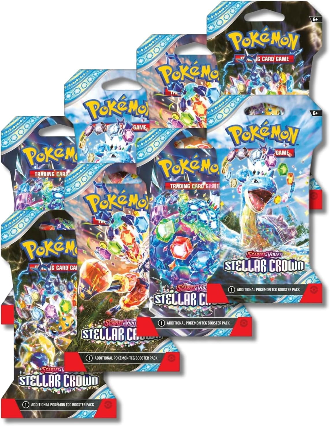 Pokemon TCG: Scarlet & Violet: Stellar Crown Sleeved Booster (At Random)