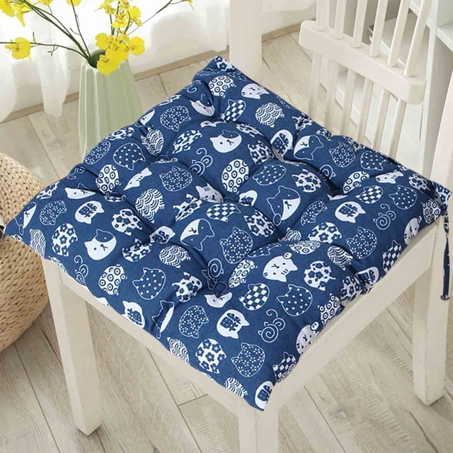 Fiudx Cojín de Color Liso, Pana Gruesa, Suave, Cálido y Cómodo, Lavable a Máquina, Fácil de Limpiar, Alivia El Dolor de Espalda, Cojín para Silla de Tatami para Estudiantes de Oficina, Tamaño 40 X 40