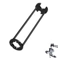 thumbnail image 1 of SSKFHGI 2 Pcs Multifunctional Sink Faucet Wrench Set, Basin Plumbing Tool for Tight Spaces, Kitchen Bathroom Installation & Homeowners, Portable Metal Pipe Repair Wrench, 1 of 8