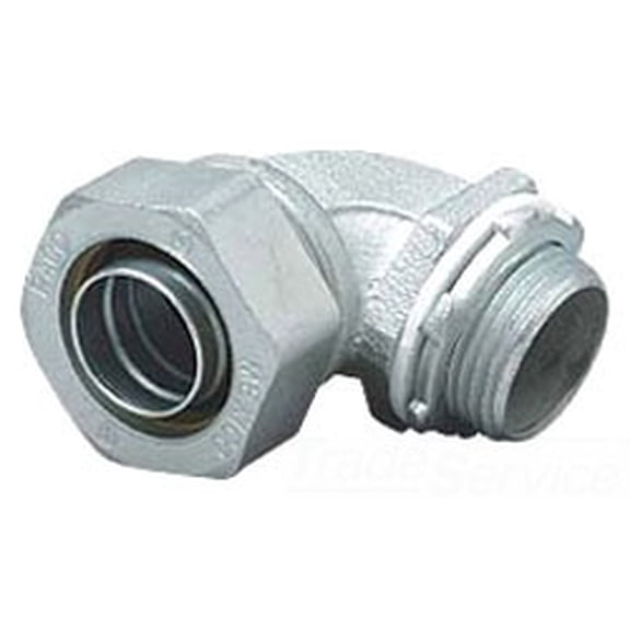 Killark K2009, Liquidtight Conduit Connector, 2In 90Deg Non-Insulated, 1 PC