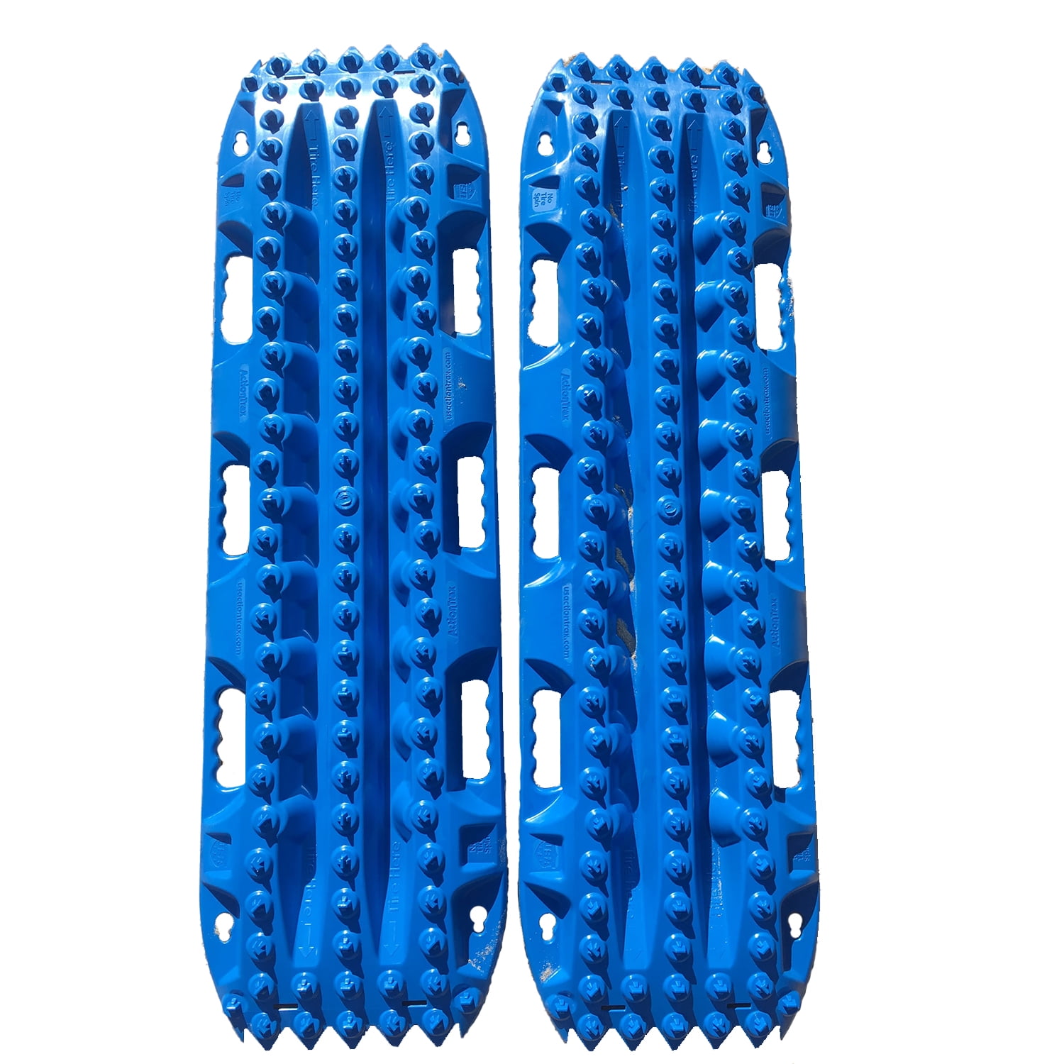 ActionTrax Traction Boards for Off Self Recovery Road Rescue, Blue