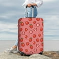 thumbnail image 4 of Uemuo Red Strawberry Printed Washable Luggage Cover - Fashion Suitcase Protector Fits 18-32 Inch Luggage -, 4 of 9