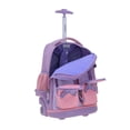 thumbnail image 5 of Mochila Chenson Con Ruedas Y Luces Led Disney Princesas Ariel Escolar Primaria PR70635-V Stardust, 5 of 5