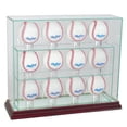 thumbnail image 2 of Perfect Cases 12UPBSB-B 12 Baseball Upright Display Case- Black, 2 of 3