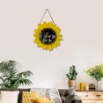 thumbnail image 2 of Eveokoki Summer Door Sign Sunflower Welcome Home Door Hanger Vintage Door Sign Front for Door Decoration Wreaths Decorations Door Hanging Farmhouse Porch Wall Outdoor 12"x12", 2 of 5