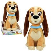 Disney Classics Friends Large 11.6-inch Plush Lady, Officially Licensed Kids Toys for Ages 2 Up, Gifts and Presents