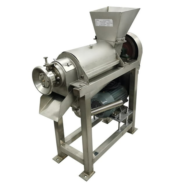 Automatic Spiral Fruit Juice Extractor Multi-functional Fruit Vegetable Crusher Juicer 220V 3-phase