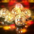 thumbnail image 3 of 12 Pcs Mirror Balls Disco Dj Dance Decorative Stage Lighting Home, 3 of 5