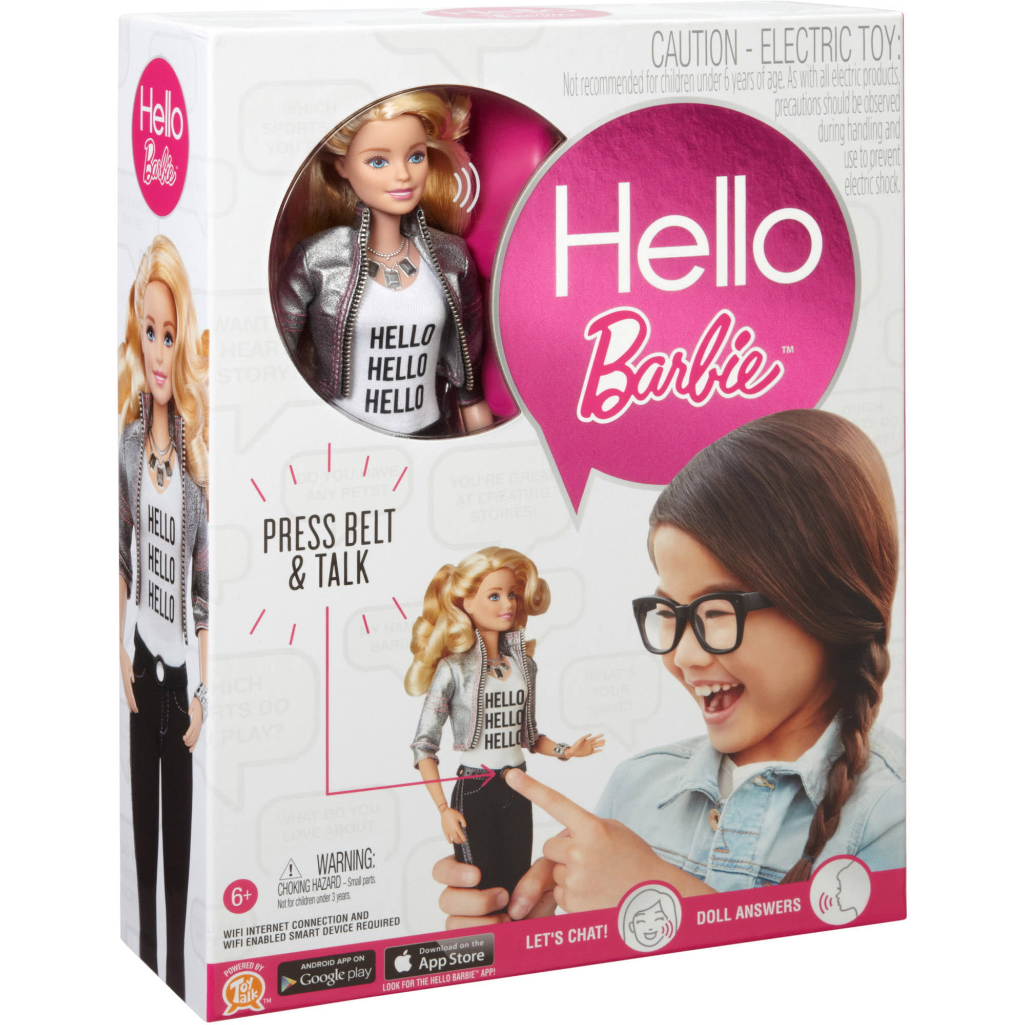Hello Barbie Wifi Speech Recognition 