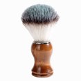 thumbnail image 4 of Los Hombres Cepillo Barba Cómodo Afeitar Lana Nailon para Peluquería (H015), 4 of 5
