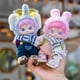 thumbnail image 4 of Figura de acción de peluche de terciopelo de vinilo con forma de caja ciega de animales de Dora, muñecos colgantes de peluche esponjosos hechos a mano, lindo modelo de juguete artístico, estatua de re, 4 of 5