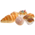 thumbnail image 2 of 6pcs Faux Bread Adornment Artificial Bread Model Photography Prop Artificial Bread Faux Bread Model, 2 of 8