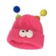 thumbnail image 1 of Gorro de punto Little Monster, cálido, cómodo, lindo y suave para niñas, gorro tejido de invierno, Cosplay para esquiar, viajar en la calle, patinar, Rosa, 1 of 8