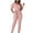 Pink, variant on Fengqque Jumpers for Women with Overalls Casual Jumpsuits Plus Size Summer Rompers Fashionable Strap Off Shoulder Bodysuit Jumpsuits