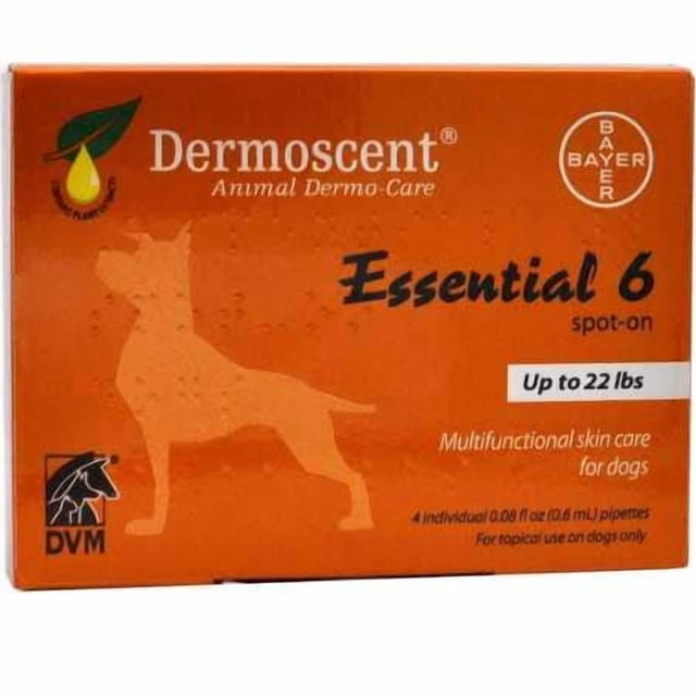 Bayer Dermoscent Essential 6 Spot On para el cuidado de la piel de perros pequeños