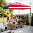 thumbnail image 4 of Gymax Patio 6.6x6.6ft Outdoor Pop-up Canopy Tent UPF 50+ Portable Sun Shelter Pink, 4 of 10