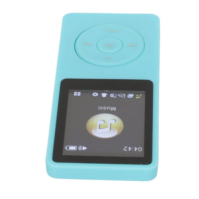 Reproductor mp4 Portátil Con de Sonido sin Pérdidas Capacidad de Memoria 32G Pantalla Lcd de 1,8 Pulgadas Fácil de Usar, admite listas de reproducción para estudiantes,