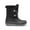 BLACK, variant on DREAM PAIRS Boys & Girls Winter Zip Snow Boots Outdoor Warm Waterproof Sport Snow Boot BLACK/ROYAL Size 10