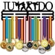 thumbnail image 1 of Soporte para exhibición de medallas de judo masculino, soporte para exhibición de medallas de competición, marco de exhibición de medallas deportivas de hierro, gancho de medalla de hierro para, 1 of 8