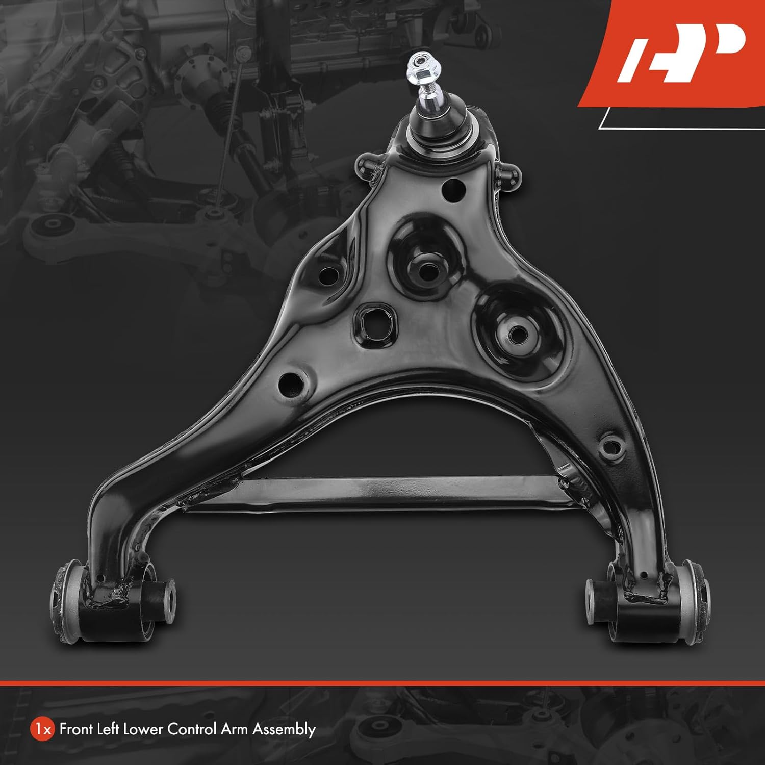 Front Lower Control Arm Set (Driver & Passenger) For Ford F-150 2015-2020 – Direct Replacement With Ball Joints