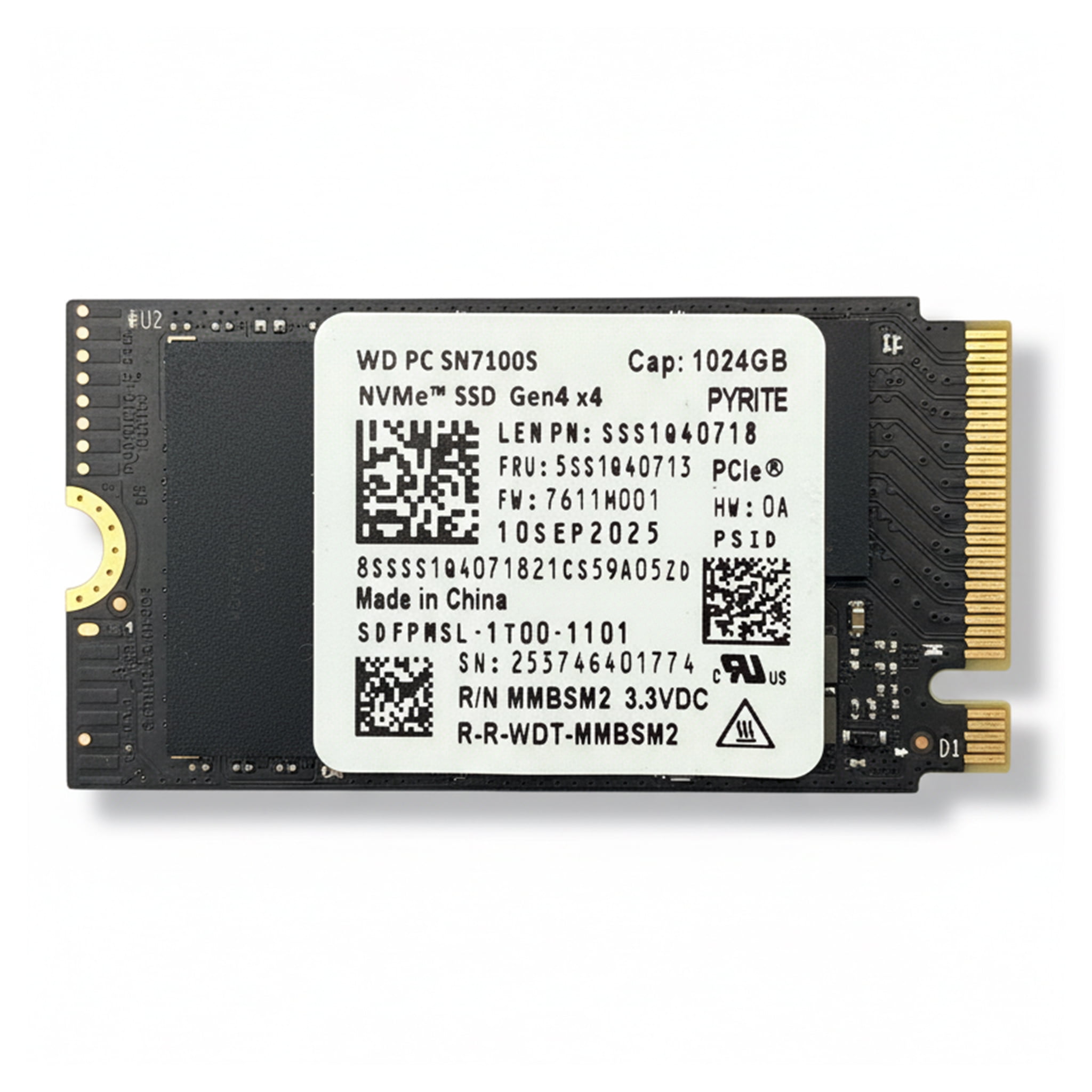 WD_BLACK 1TB SN7100 NVMe SSD, Internal Solid State Drive