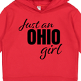 thumbnail image 3 of Inktastic Just an Ohio Girl Born in Ohio Toddler Hoodie, 3 of 4