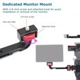 thumbnail image 4 of Soporte de monitor con cardán KOQINVIZ para DJI Ronin RS 3/RS3 Mini Pro/RS 2, 4 of 9
