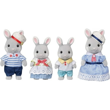 Calico Critters Child Sea Breeze Rabbit Family Dolls, Multicolor