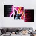 thumbnail image 4 of Shadudu Neon Lights Decor Triptych Set of 3 Prints 12x16 Inches Unframed Modern Wall Decor for Living Room Bedroom Office 12"x16"x3pcs, 4 of 6