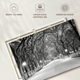 thumbnail image 6 of Elephant Stock Central Park White Winter Wall Art - Horizontal Canvas Wall Art - Living Room Wall Decor - Places Canvas - Gray And Black Decor - 39" x 26", 6 of 8