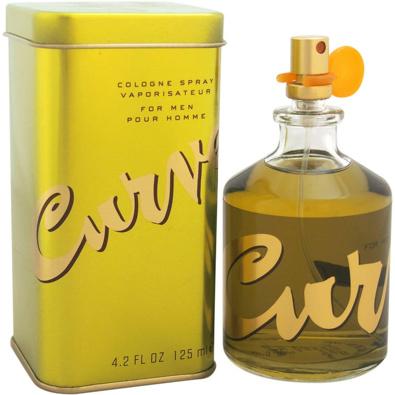 Curve for Men Cologne Spray, Spicy Woody Magnetic Scent for Day or Night,  4.2 Fl Oz