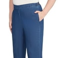 thumbnail image 4 of Alfred Dunner Womens All Around Elastic Medium Length Denim Jeans, 4 of 4