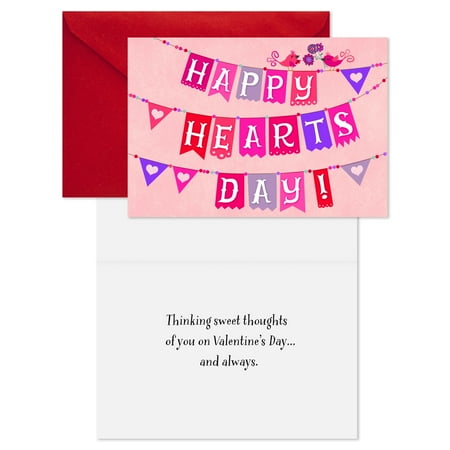 Hallmark Valentines Day Cards Assortment, Happy Hearts (8 Valentine Cards with Envelopes)