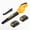 Yellow, variant on Cordless Leaf Blower - 20V Electric Leaf Blower with 2 X 2.0Ah Batteries and Charger, 3 Speed Mode, Lightweight Battery Powered Leaf Blowers for Lawn Care, Blowing Leaves and Dust, etc.