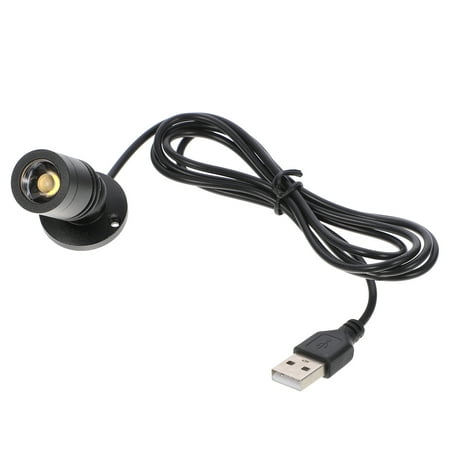 

Jewelry Showcase Small Spotlight USB Powered Indoor LED Spot Light for Under Cabinet