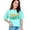 Chalky Mint, variant on I May Be Wrong but I Doubt It, Funny Sarcastic Quote, Groovy Retro Wavy Text, Ivory Comfort Colors T-Shirt, 3XL