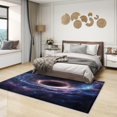 thumbnail image 2 of Galaxy Rugs for Kids Bedroom - 4x6 Rug - Galaxy Rug - Universe Nebula Area Rug - Outer Space Rugs - Boys Girls Carpet, 2 of 7
