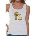 thumbnail image 1 of Awkward Styles My Super Sweet Sixteen Tank Top for Ladies Cute 16th Birthday Party Tank My Super Sweet Sixteen Cute Birthday Party Tank Top, 1 of 4