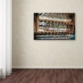 thumbnail image 3 of Trademark Fine Art "Drinks on the House in Salmon and Turquoise" Canvas Art by Lois Bryan, 3 of 3