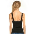 thumbnail image 2 of MOPAS Womens Black Sleeveless V Neck Top FREE SIZE, 2 of 3