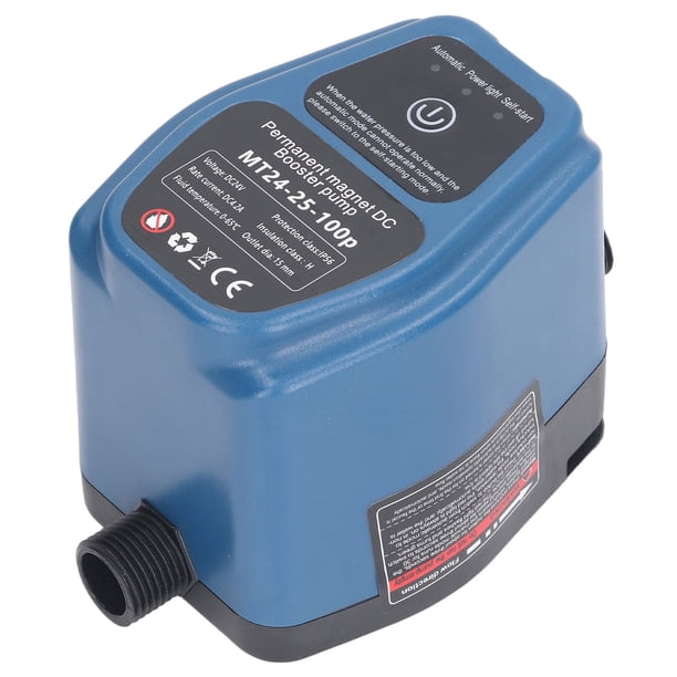 Bomba de Presión de Agua Automática 100W 24V 25L, Detección Inteligente, Bajo Nivel de Ruido, Ahorro de Energía, Para Sistemas de Suministro de Agua Domémicos, Jardines