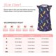 thumbnail image 3 of Balery Colorful Dinosaur Camisón de princesa para niñas, pijama de algodón con mangas abullonadas, suave y bonito.-Large, 3 of 6