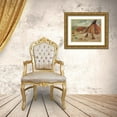thumbnail image 3 of Russell, Charles Marion 14x12 Gold Ornate Wood Framed with Double Matting Museum Art Print Titled - Joy of Life, 3 of 4