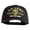 Black, variant on U.S. Army Seal Vietnam Veteran Patched Solid Cotton Twill 5 panel Mesh Back Cap - Black OSFM