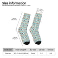 thumbnail image 4 of Goofa Cute Corgi Head Printed Men's Crew Socks, Soft Durable Breathable Moisture-Wicking with Odor Control Cotton socks, 4 of 9