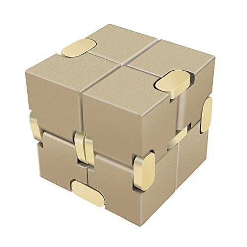 gold fidget cube